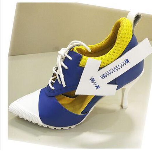 White Lace-up Personality Fashion Casual Sports High Heels Women Women DealSniper.net Style E 34