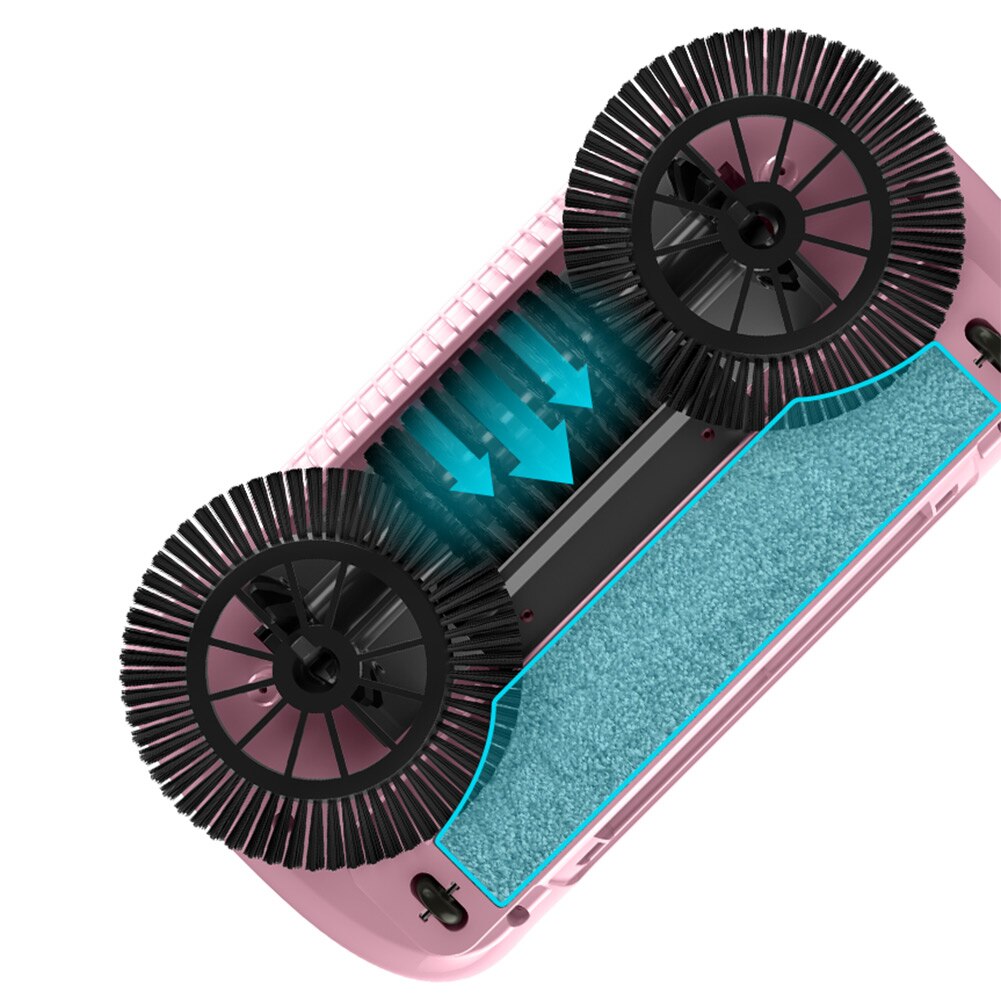 Hand Push Sweeper Household Broom Dustpan Mop Floor All-in-one Machine Gift Mop Sweeper Electronic dealsniper-net Mop1pc