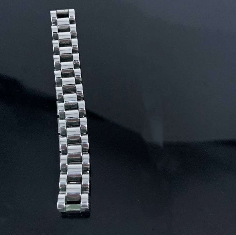 Fashionable Watch With Bracelet INS Wind Jewelry DealSniper.net Steel color 18CM