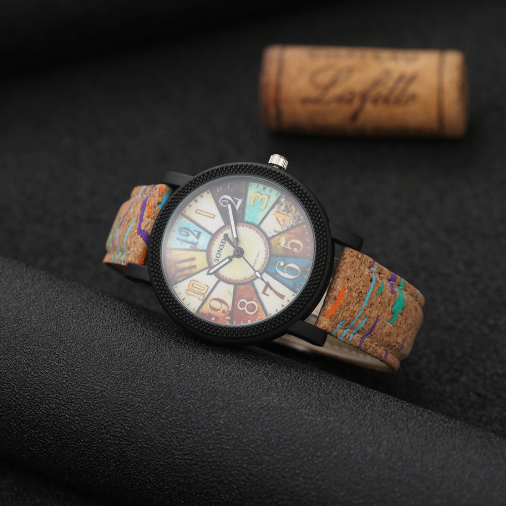 Casual Vintage Leather Women Quartz Wrist Watch Gift Clock Women DealSniper.net