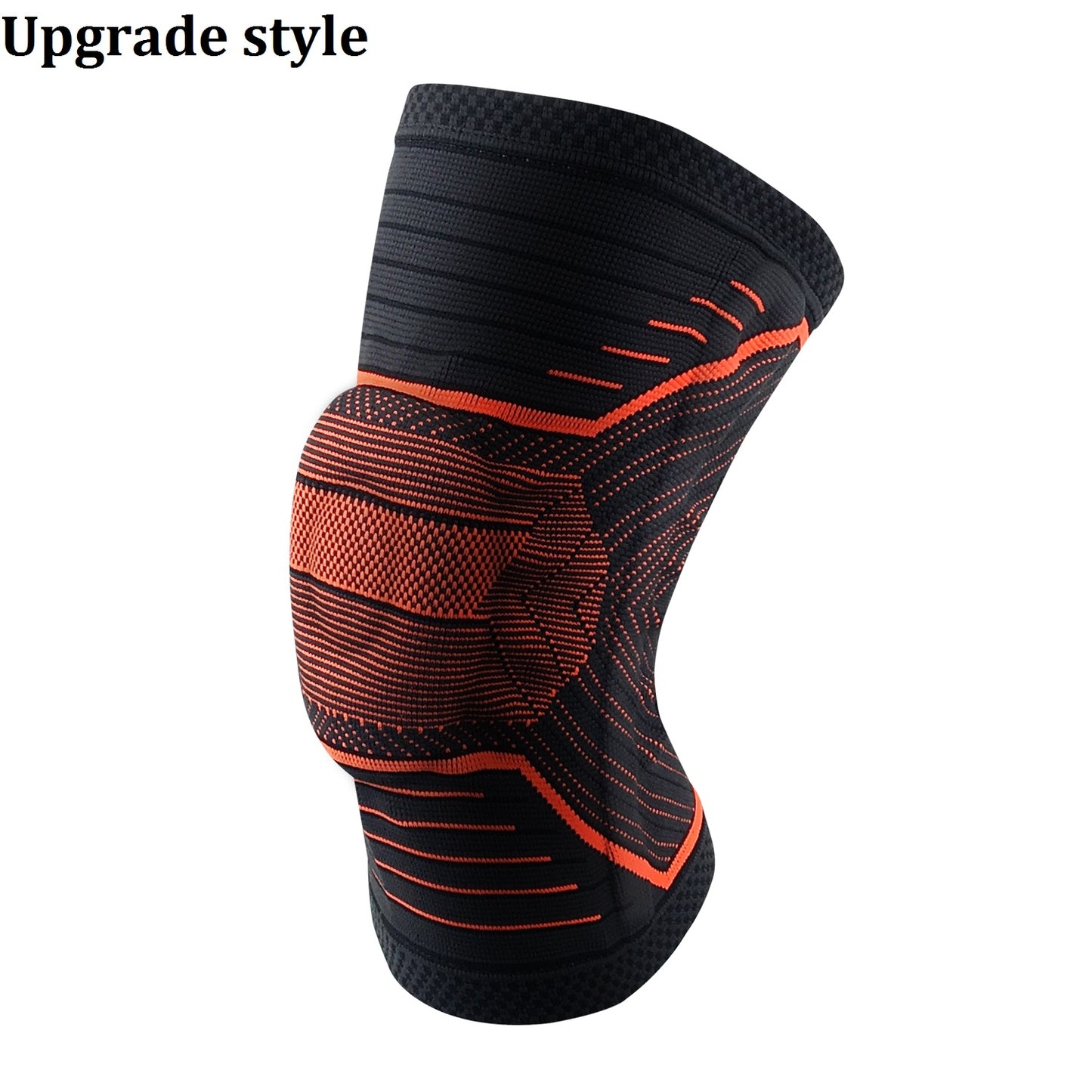Compression Knee Sleeve Support Men DealSniper.net Orange L A pair