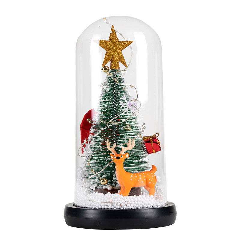 Creative Christmas Gifts Cedar Window Decorations Holidays dealsniper-net B