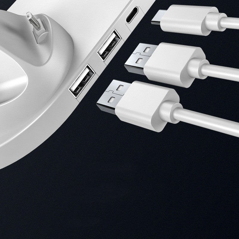 Six-in-one wireless charger for mobile phones Electronics DealSniper.net