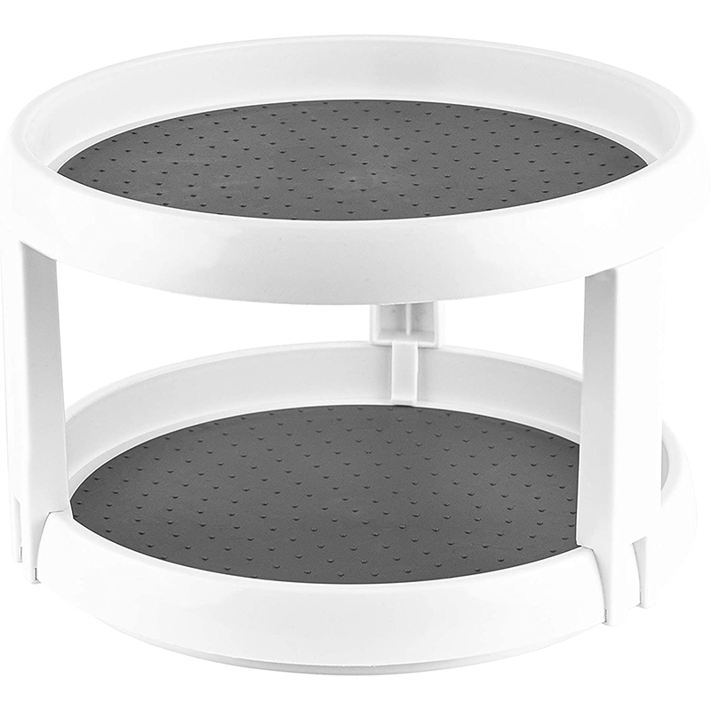 Two Level Storage Turntable - Multi Level Rotary Kitchen Kitchen dealsniper-net