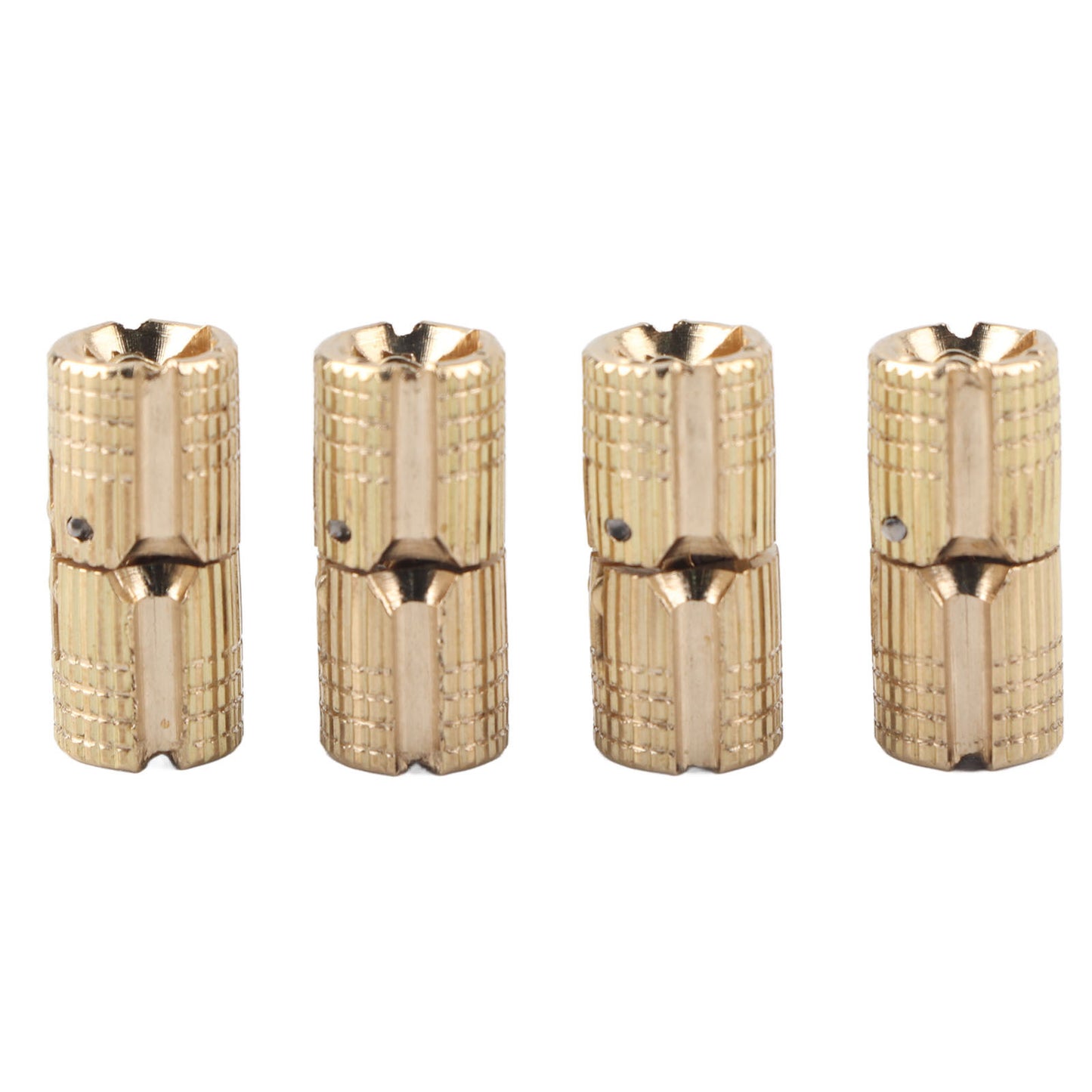 4Pcs/pack Copper Brass Cabinet Gift Box House DealSniper.net as picture