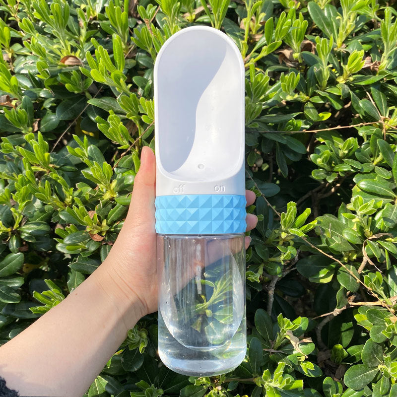 Dog Water Cup Portable Pet Supplies For Water Bottle Pets DealSniper.net Small Size Water Tank Blue