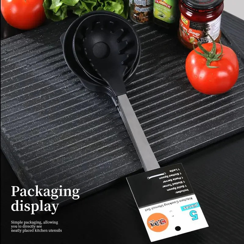 Cooking Utensil Set Premium 5 Piece Kitchen Utensil Set Kitchen DealSniper.net