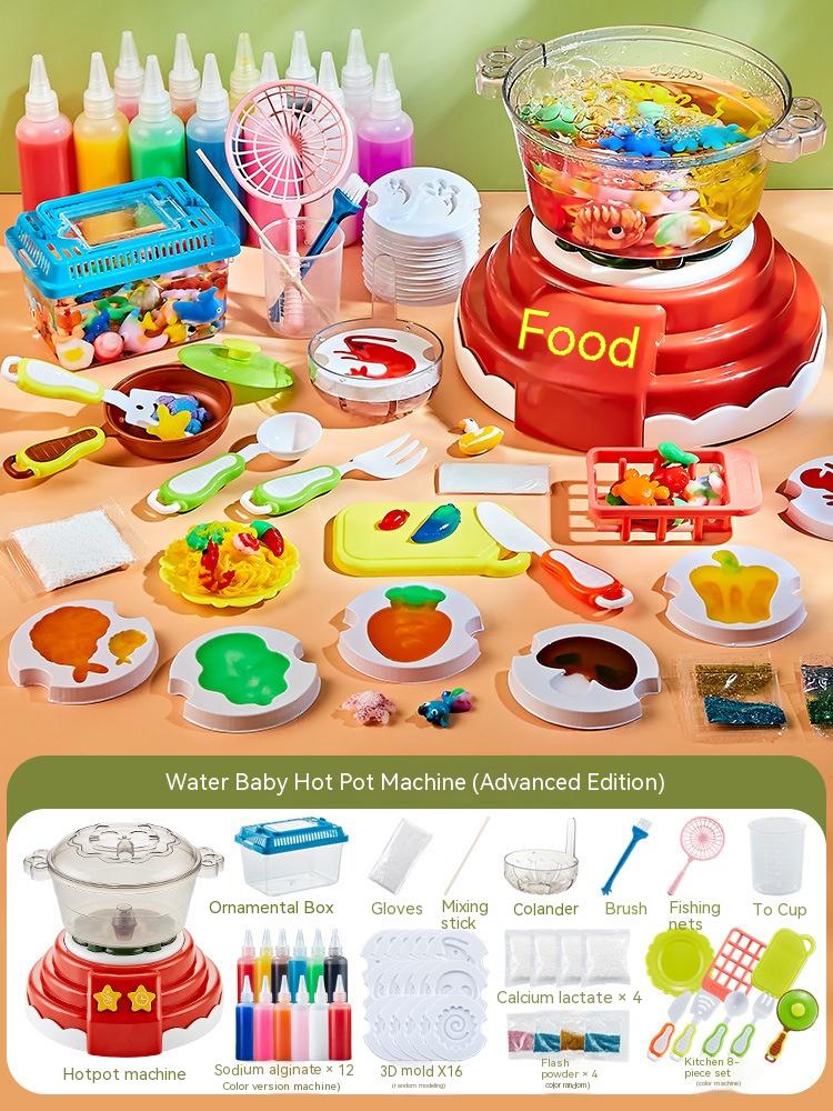 Magic Vaporeon Magic Coppertone Hot Pot Machine Funny Toys For Children Kids DealSniper.net Red 12pcs Pigment 16 Molds