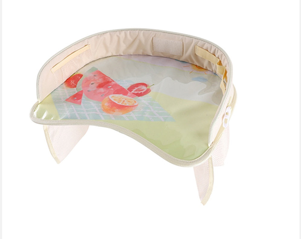 Baby car seat tray table Vehicle DealSniper.net White