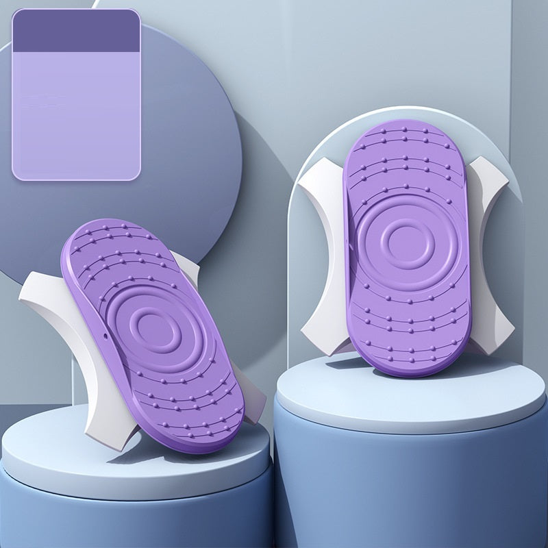Household Fitness Equipment Separate Twist Waist Turntable Double Pedal Sports DealSniper.net Purple A pair