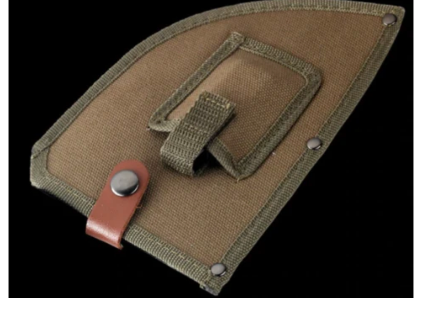 Butcher Knife stainless Kitchen DealSniper.net Green Canvas sheath