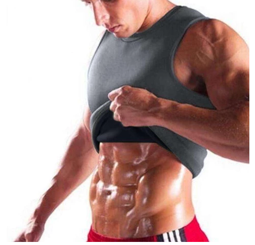 The Kewlioo Sauna Vest Men DealSniper.net Grey 2XL