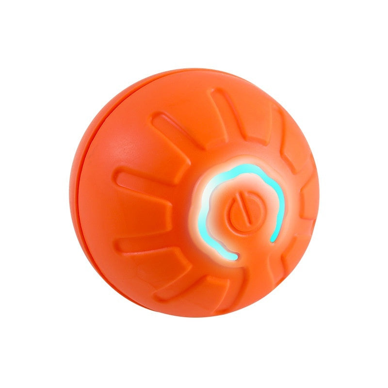 Smart Dog Toy Ball Electronic Interactive Pet Toy Moving Ball Pets DealSniper.net Jumping Ball Orange