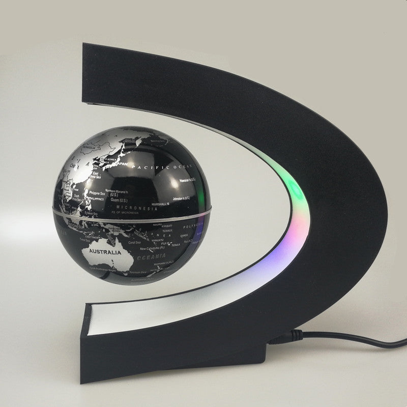 Magnetic Levitation Globe Rotating Luminous Decoration Home Decor DealSniper.net