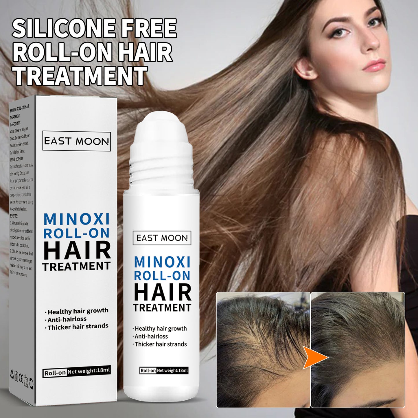 East Moon Rollerball Hair Oil Nourishing Conditioning Beauty DealSniper.net