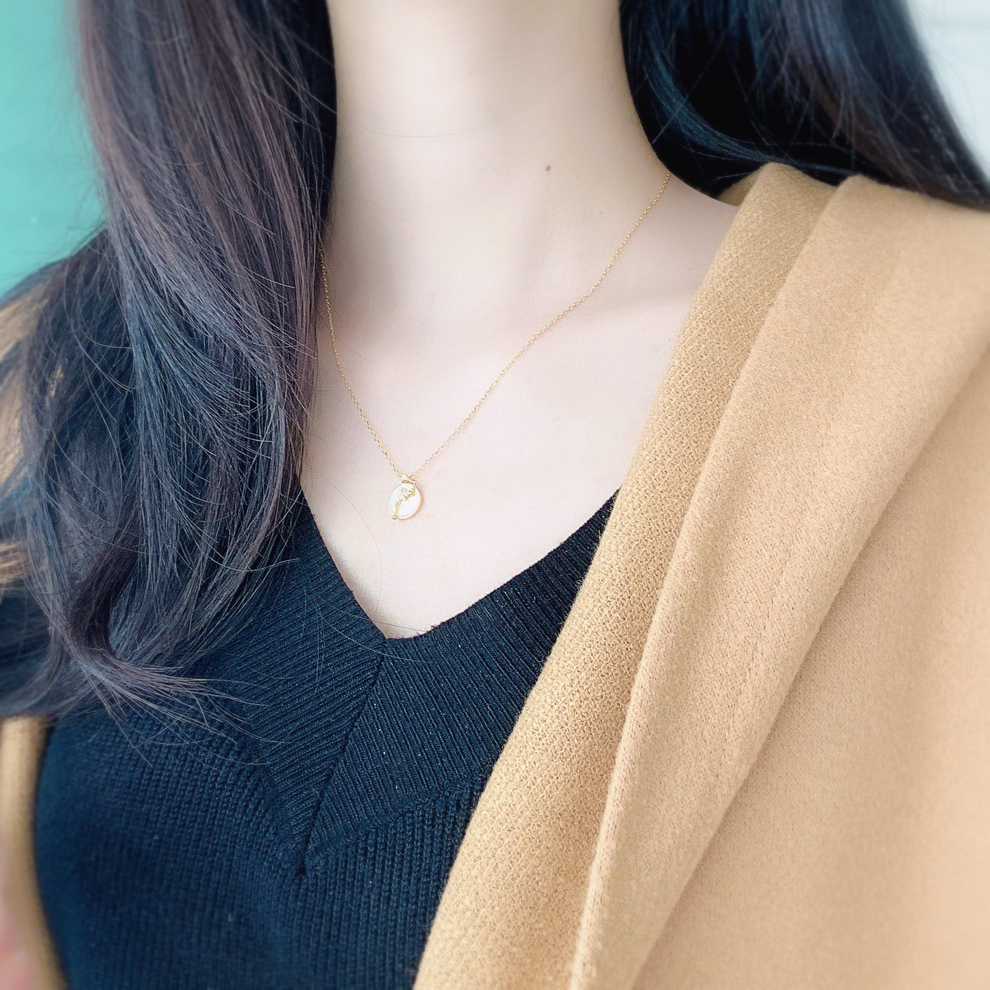 Christmas Big Dipper Orion Natural White Shell Necklace Jewelry DealSniper.net