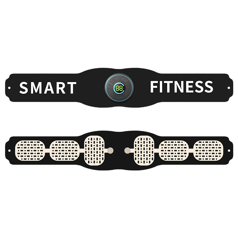 Intelligent Fitness Digital Display Belt Lazy Sports Massage Abdominal Patch Health dealsniper-net S68Q USB