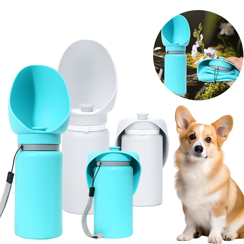 Folding Pet Outdoor Walking Mug Portable Travel Water Bottle Pets DealSniper.net