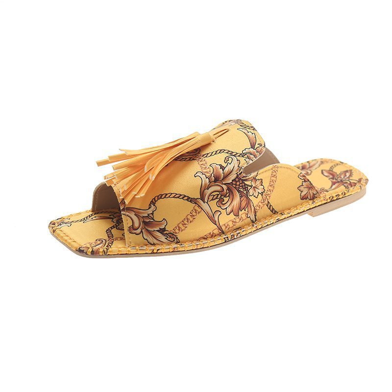 New European And American Fashion Flat Shoes For Women Women DealSniper.net Yellow 35