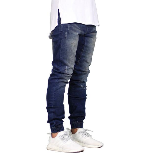 Fashion and Comfortable Stretch Men Jeans Men DealSniper.net Deep blue 29