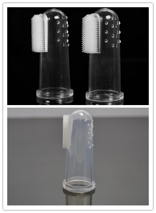 Finger Set Toothbrush Pets DealSniper.net White 3pcs