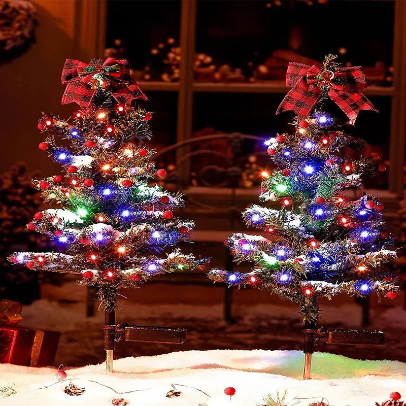 Waterproof Outdoor Christmas Decorations Solar Yard Decor Garden DealSniper.net