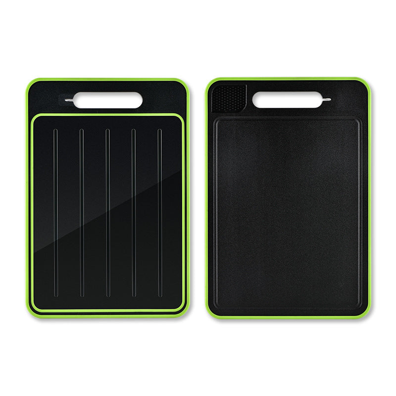 Double-side Cutting Board With Knife Sharpener Kitchen DealSniper.net