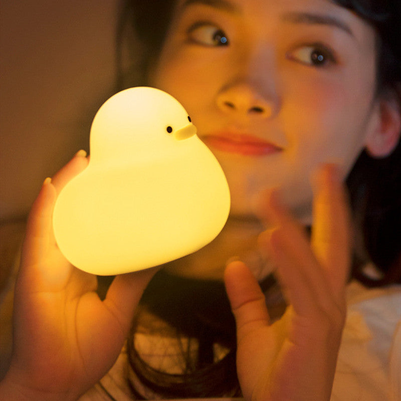 Duck Silicone Lamp USB Rechargeable Dimmable House DealSniper.net