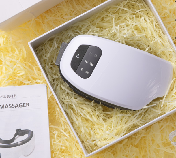 Bluetooth Music Eye Massager Air Pressure Hot Compress Dark Circles Eye Care Women DealSniper.net WhitePrivilege