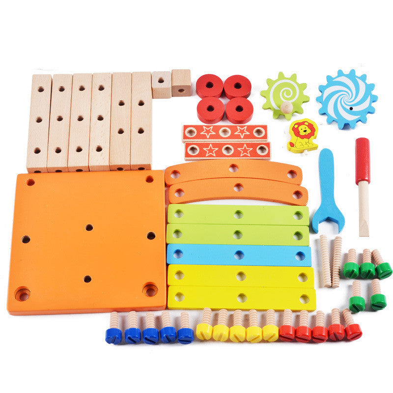 Children's Chair Building Block Toys Kids DealSniper.net