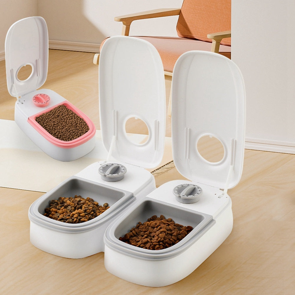 Automatic Pet Feeder Smart Food Dispenser For Cats Dogs Pets DealSniper.net