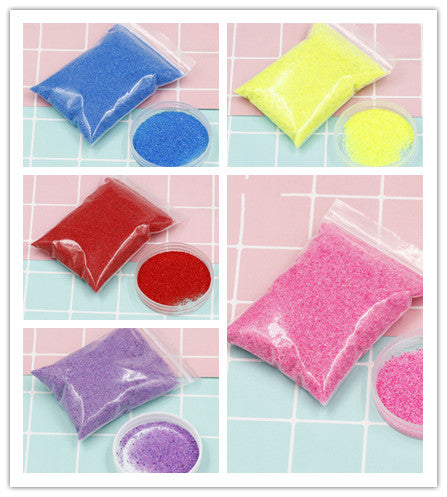 DIY Not Wet Magic Sand Handmade Toys Non-toxic Magic Mars Space Sand Educational Toy Kids DealSniper.net Set