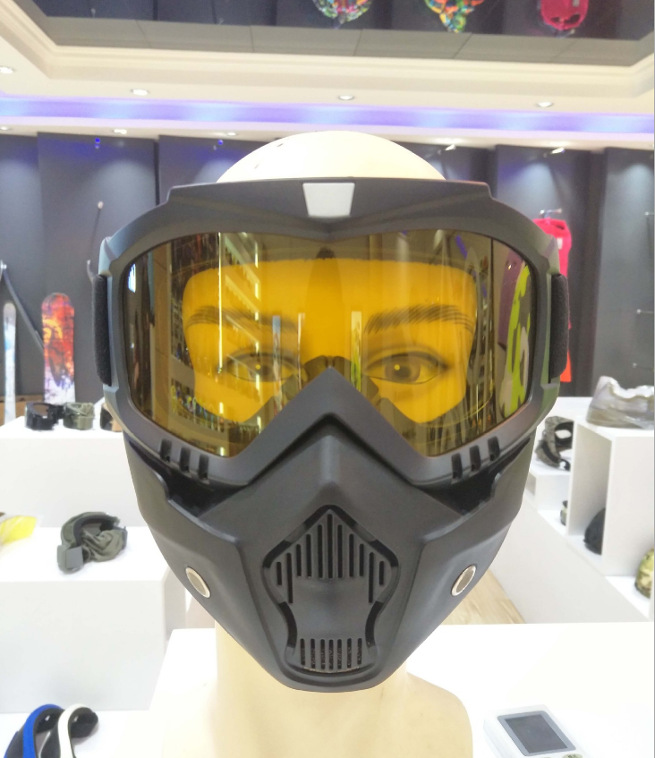 Tactical goggles riding bike cover outdoor special goggles for motorcycle helmet Outdoor DealSniper.net Yellow