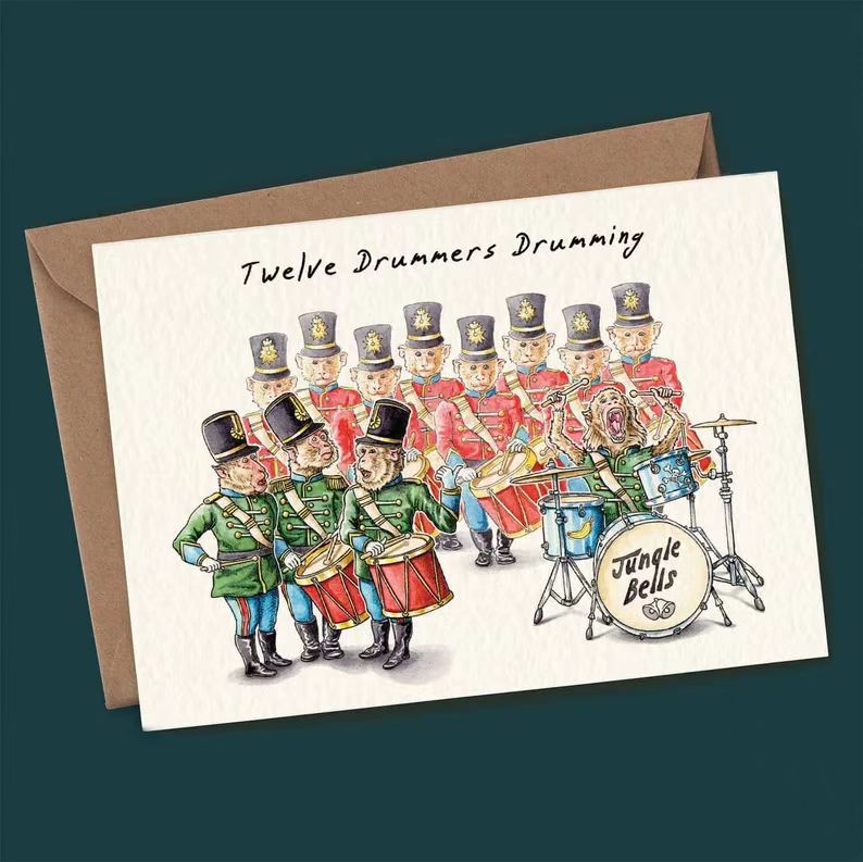 Christmas Advent Greeting Card Gift Holidays DealSniper.net