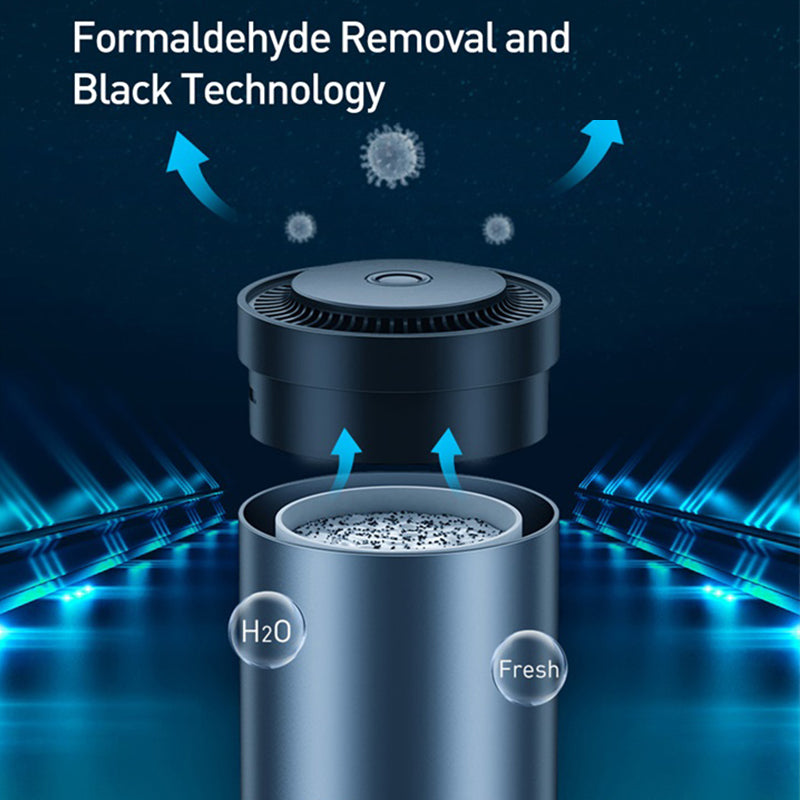 Car mounted cup seat aromatherapy solid Balm Vehicle DealSniper.net Silver