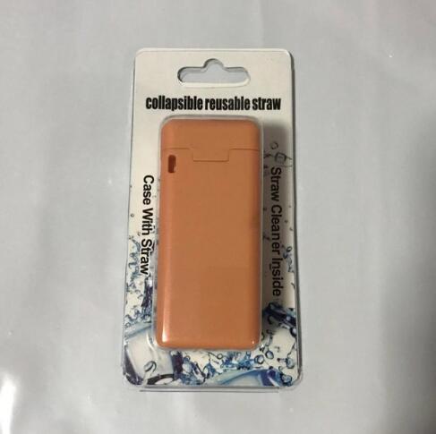 Pocket straw Drop shipping Reusable Portable Stainless Final Straw Gadgets DealSniper.net Yellow