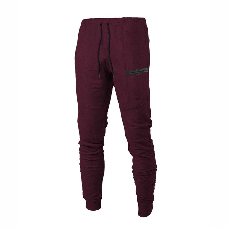 New Fitness Pants Casual Sweatpants Fashion High Street Trousers Pants Men Joggers Men DealSniper.net Jujube L