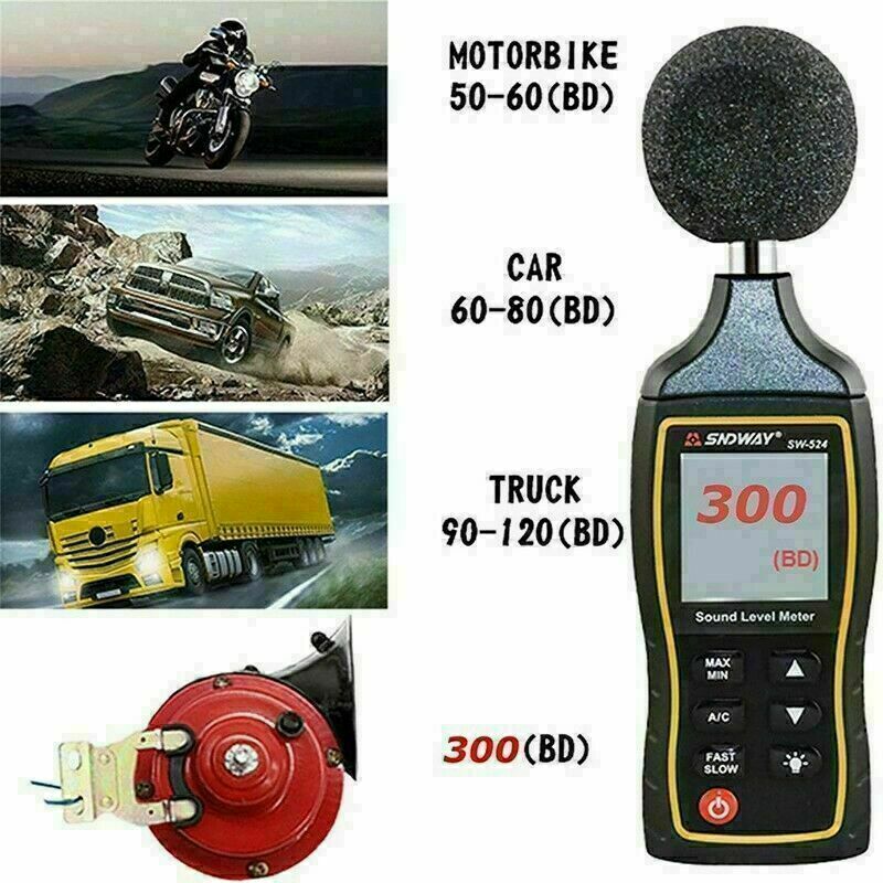 2PC 12V 300DB Super Loud Train Air Horn Waterproof Motorcycle Car Truck SUV Boat Vehicle DealSniper.net