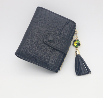 Violet - Vegan Womens Faux Leather Wallet Women DealSniper.net The new black