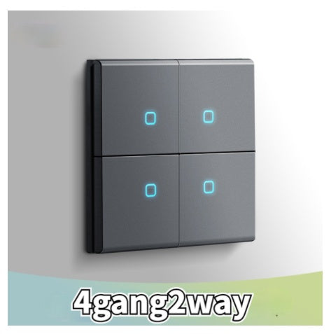 Socket Panel Porous Light Luxury Household Luminous Indicator House DealSniper.net Four open dual control