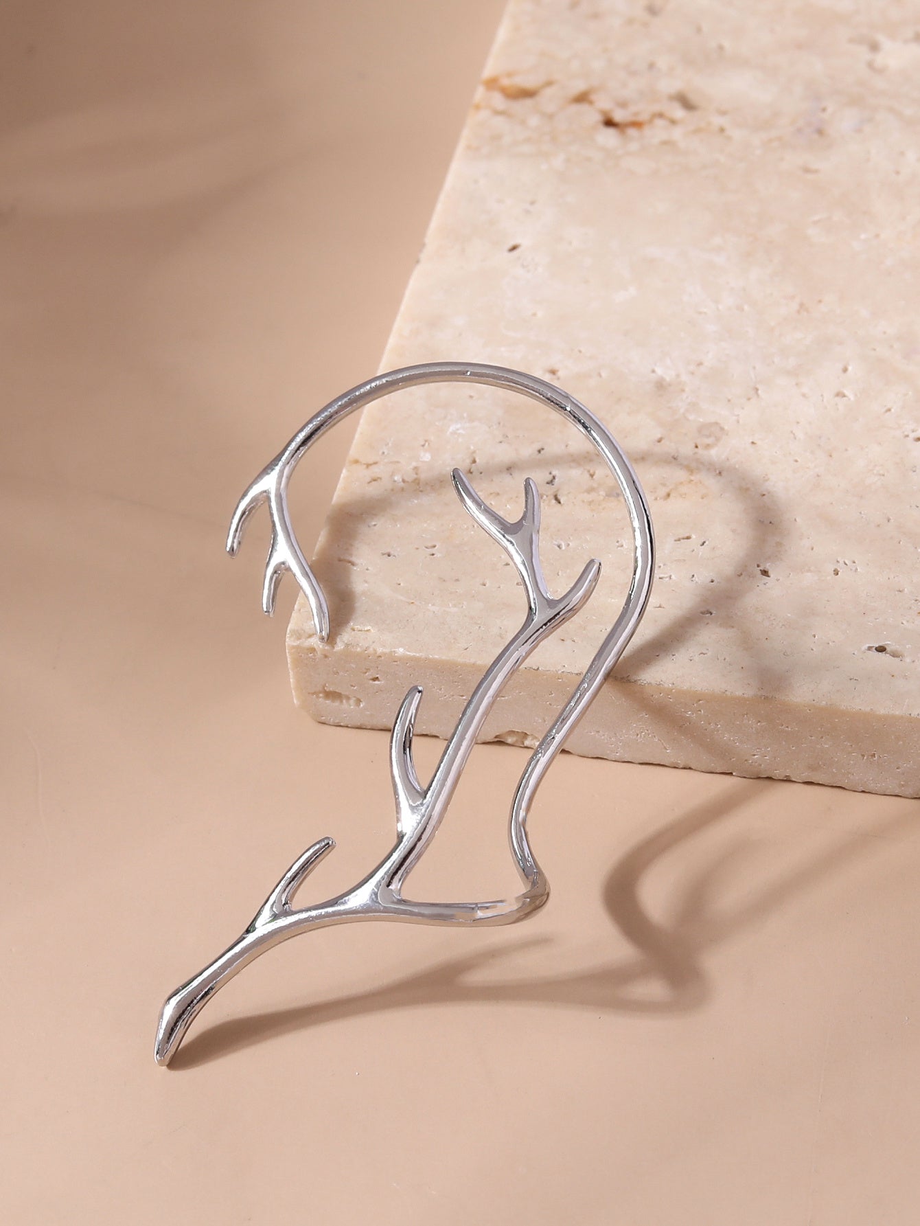 Original High-end Female No-ear Hole Sen Super Fairy Elf Earrings Jewelry DealSniper.net Silver