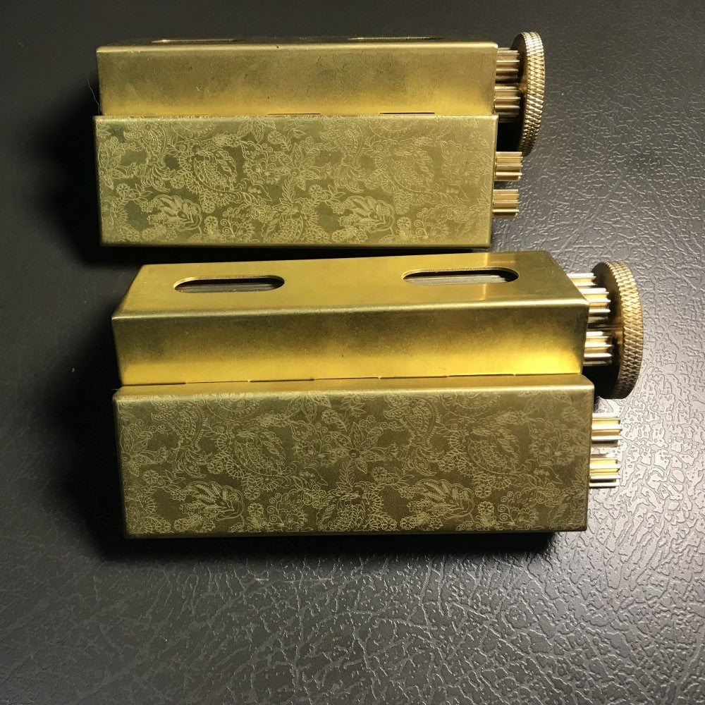 Home Fashion Simple Pure Copper Cigarette Rollers Gadgets DealSniper.net A Gold