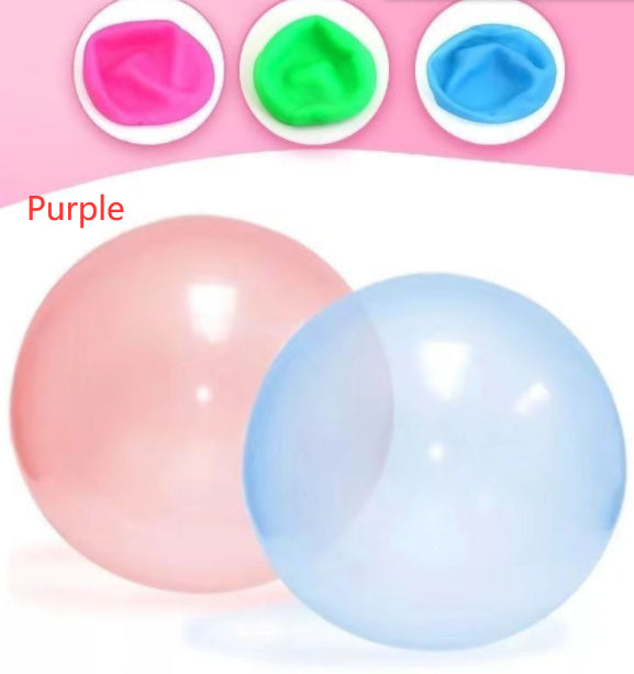 Big Inflatable Ball Children's Toy Elastic Ball Water Ball Kids DealSniper.net Purple 110cm