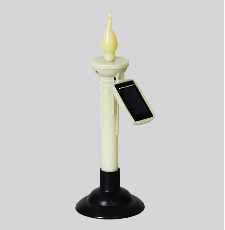 Outdoor Solar Candle LED Ground Lamp Garden Garden Decoration Garden DealSniper.net