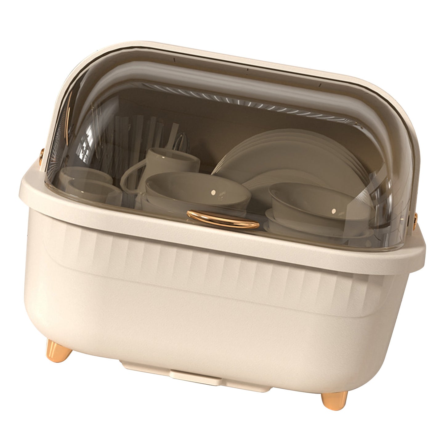 Dish Drying Box Multifunctional Space Saving Dish Drainer Kitchen DealSniper.net