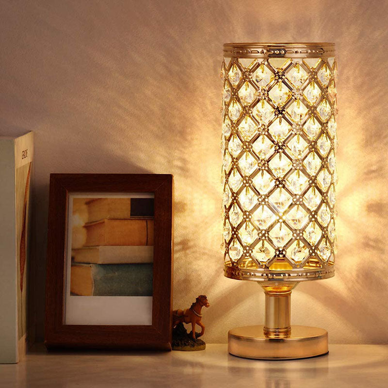 New Modern Crystal Table Lamp With Stylish Personality And Warm Home dealsniper-net