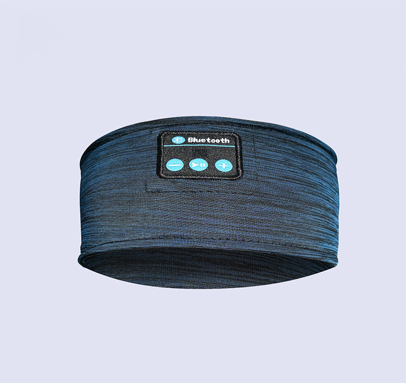 Wireless Eye Mask, Bluetooth Headset, Hands-free Call Running Headscarf Women DealSniper.net Lake blue