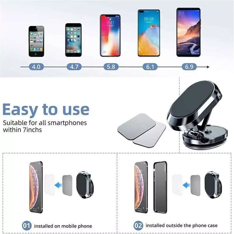 Magnetic Phone Holder For Car Dashboard Car Phone Holder Vehicle DealSniper.net