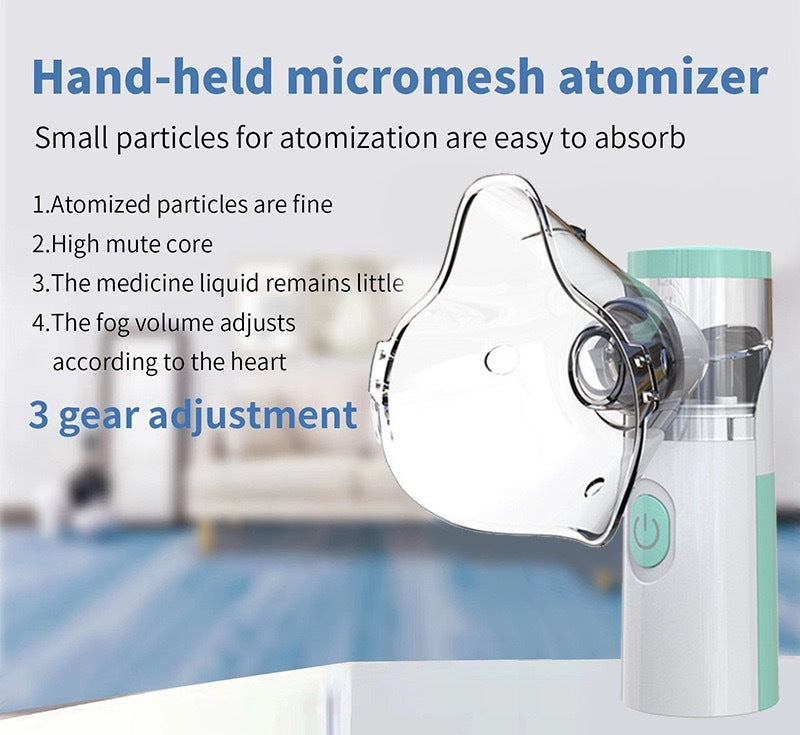 Children's Micro-mesh Ultrasonic Handheld Atomizer Health DealSniper.net