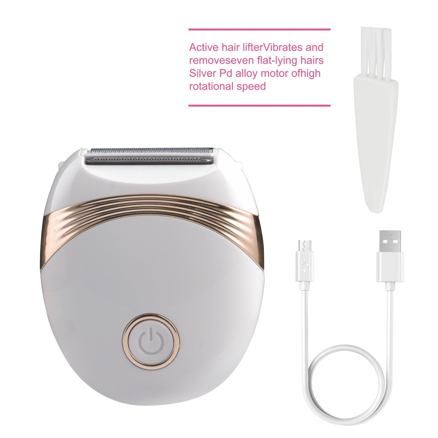 New Women's Electric Lipstick Shaver Beauty Gym From House USB charging model
